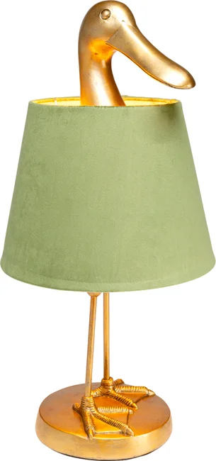 Tischleuchte Entenfigur 61 cm