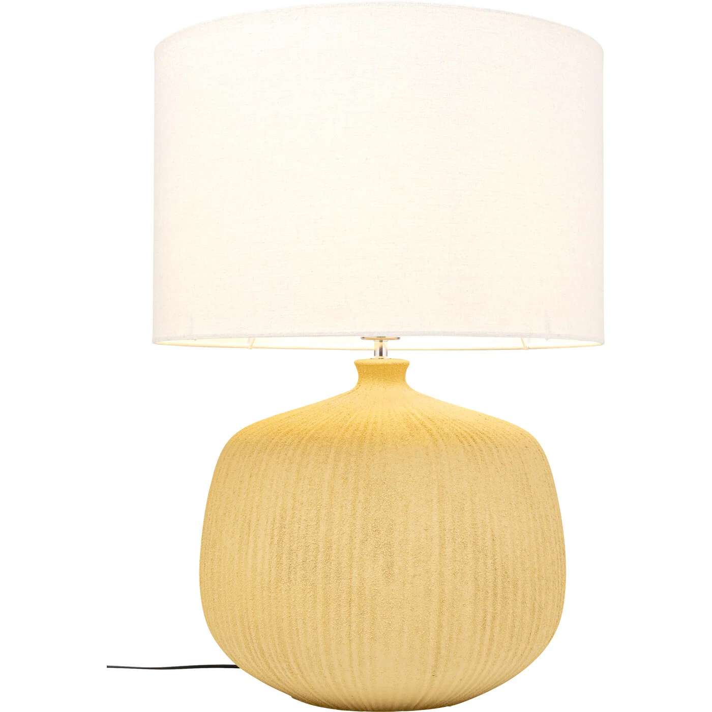 Tischleuchte Lichtkelch Gelb 70 cm