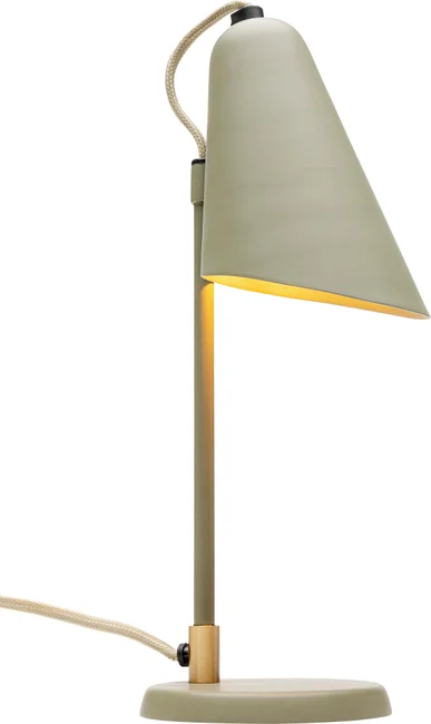 Tischleuchte Schrägschirm Salbei 32 cm