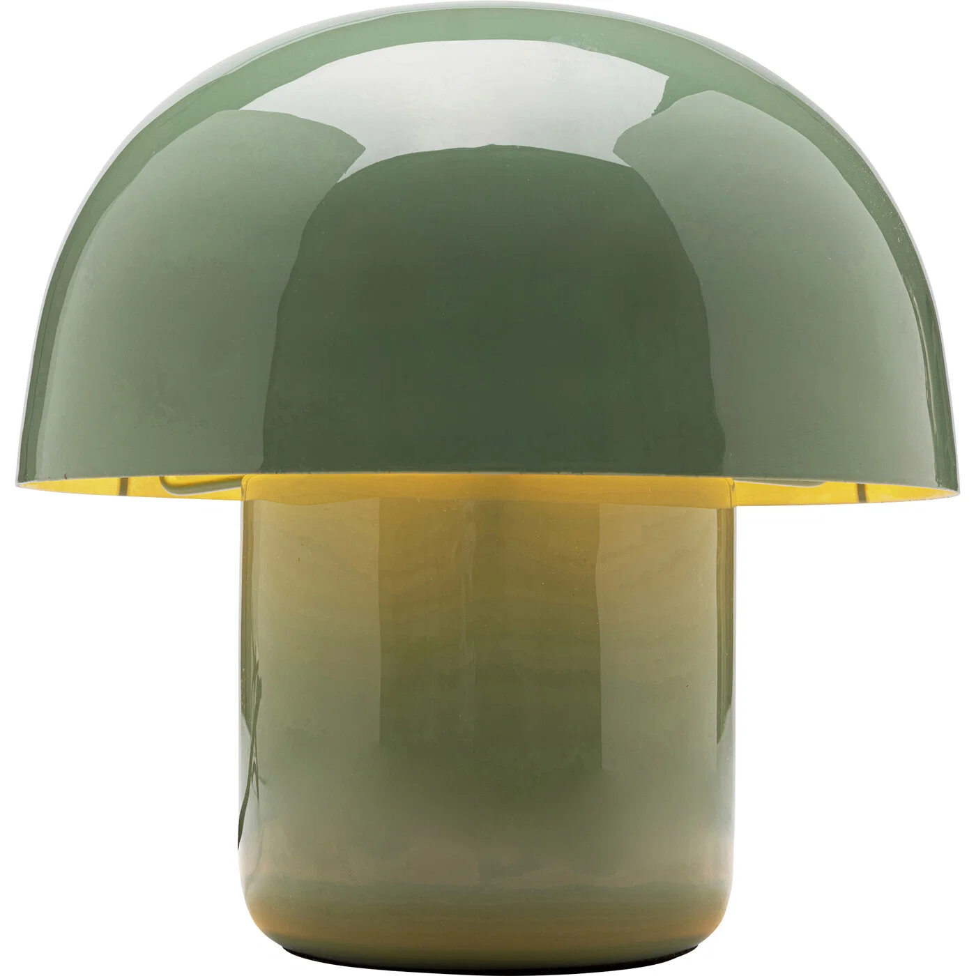 Tischleuchte Pilzlicht Glanz Salbei 20 cm