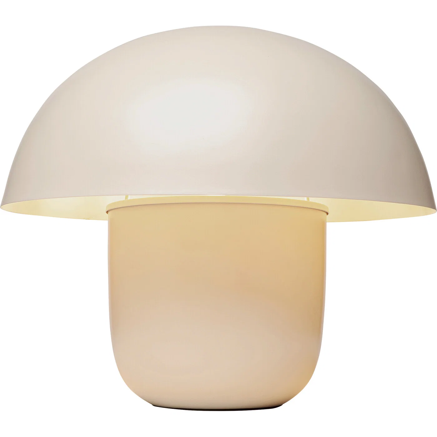 Tischleuchte Pilzlicht Matt Beige 44 cm – Bild 2