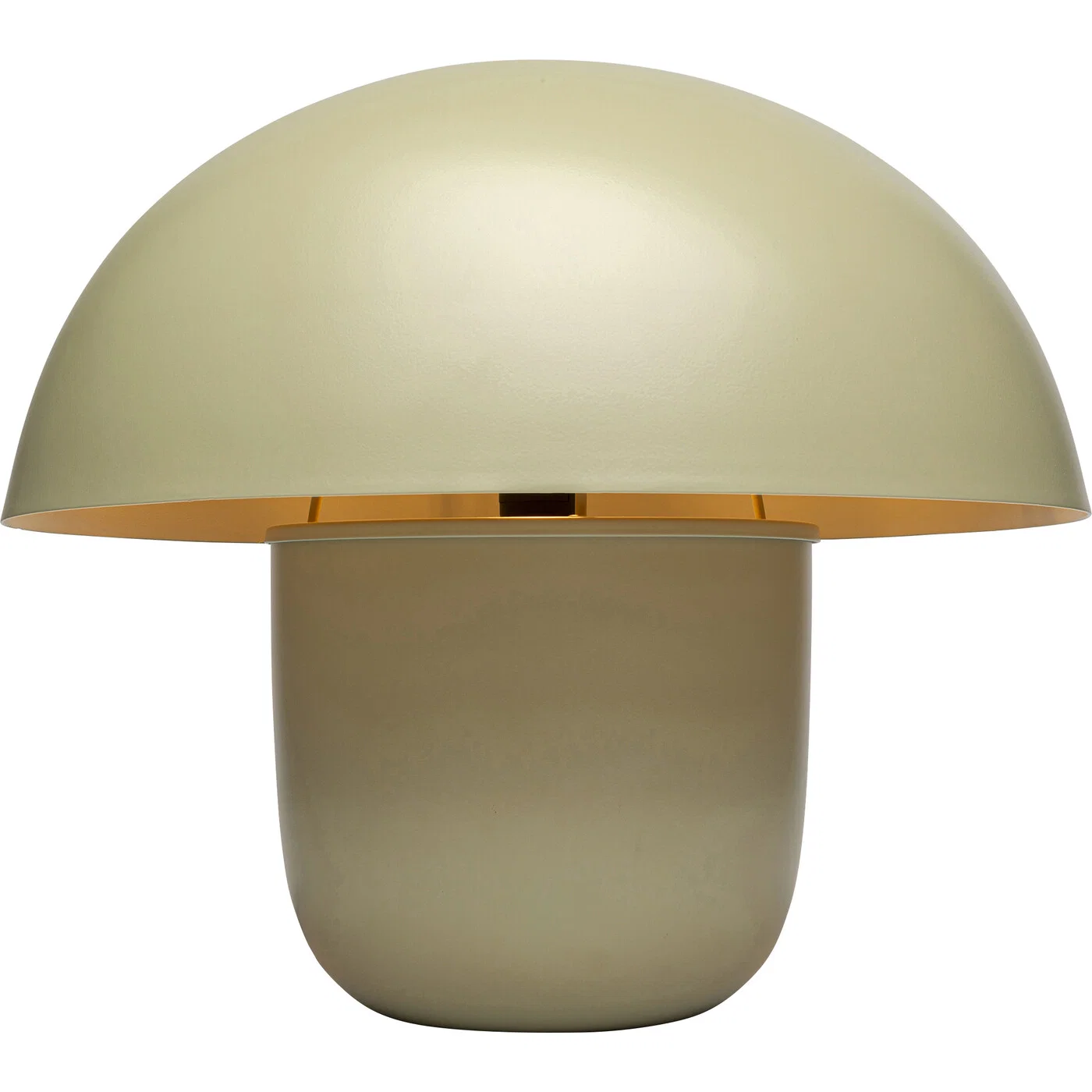 Tischleuchte Pilzlicht Matt Hellgrün 44 cm