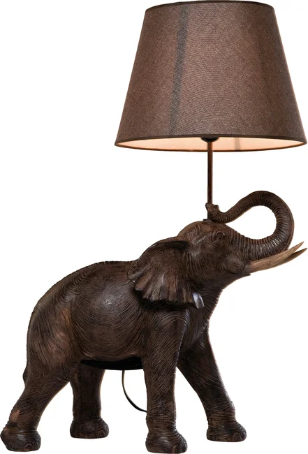 Tischleuchte Safari-Elefant 74 cm