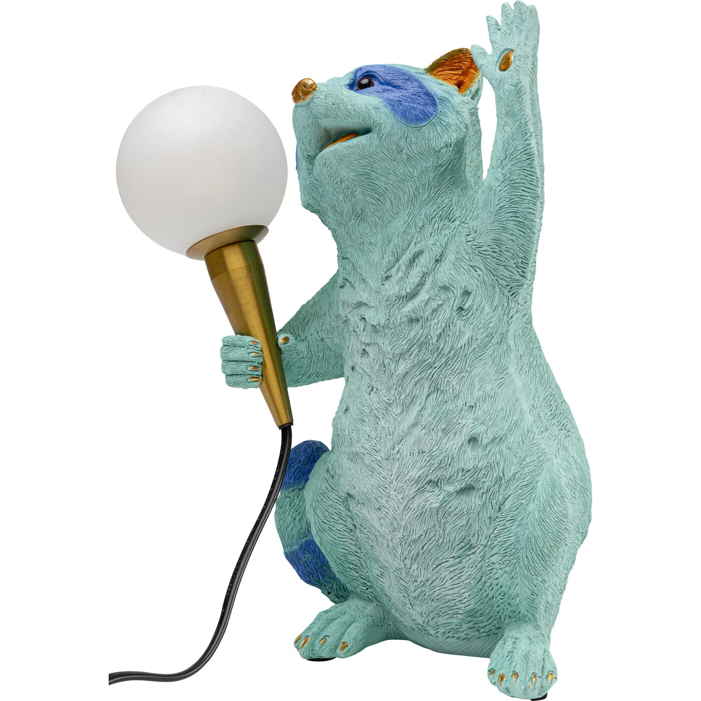Tischleuchte Waschbär 31 cm