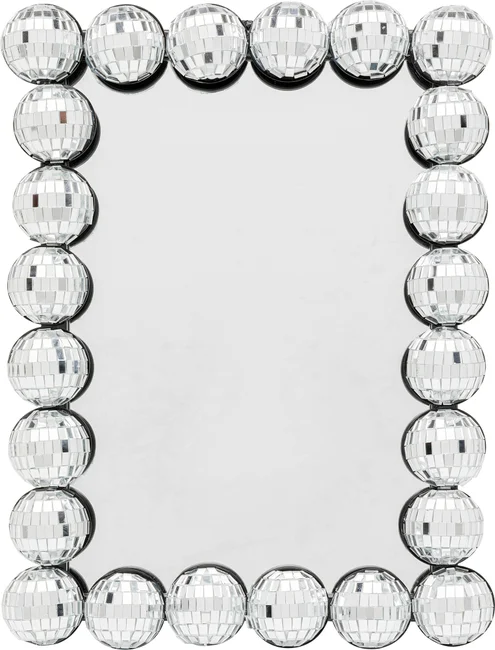 Tischspiegel Discoglanz Rechteck 18,5 × 25 cm
