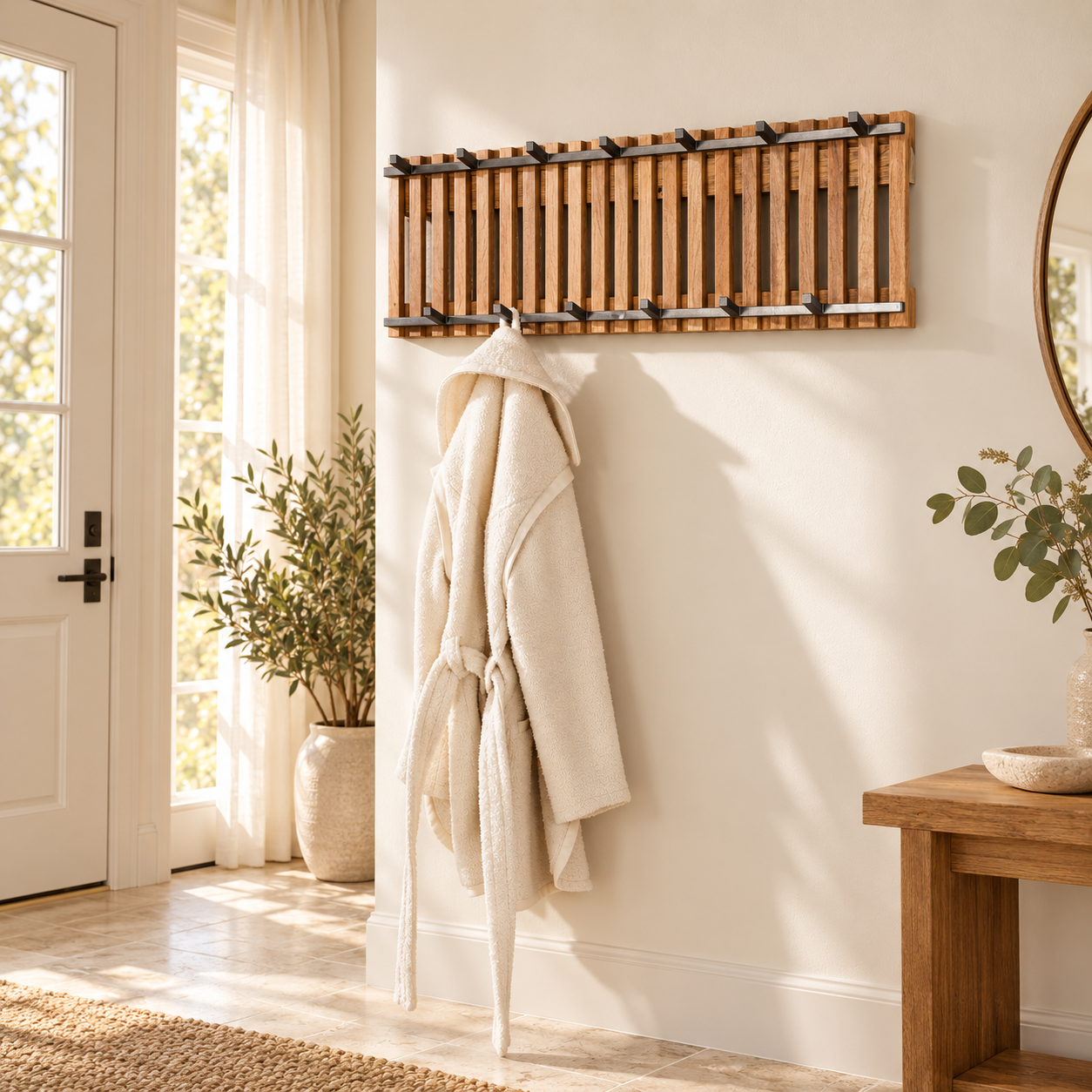 Garderobe Hain 7+6 Haken