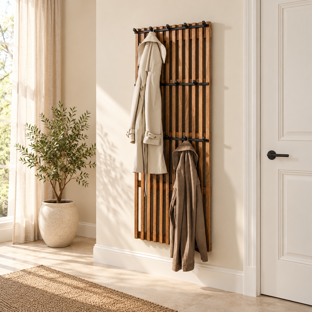 Garderobe Hain hoch 14 Haken