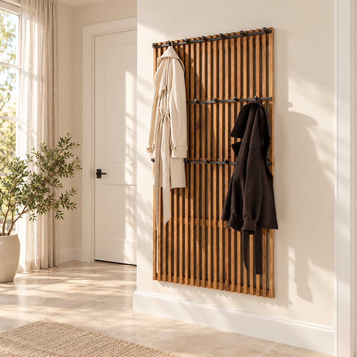 Garderobe Hain hoch XL 20 Haken