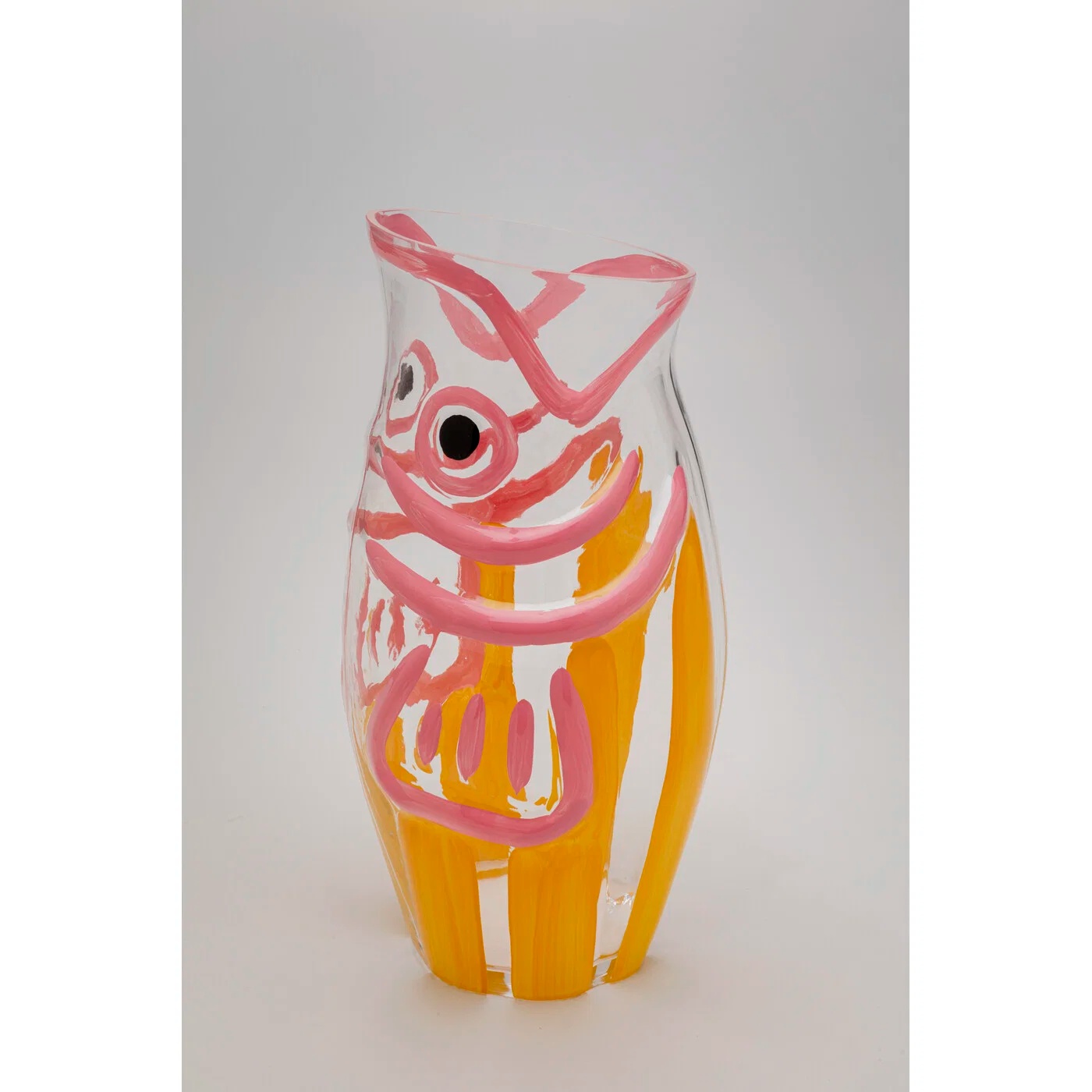 Vase Fischmotiv Bunt 29 cm