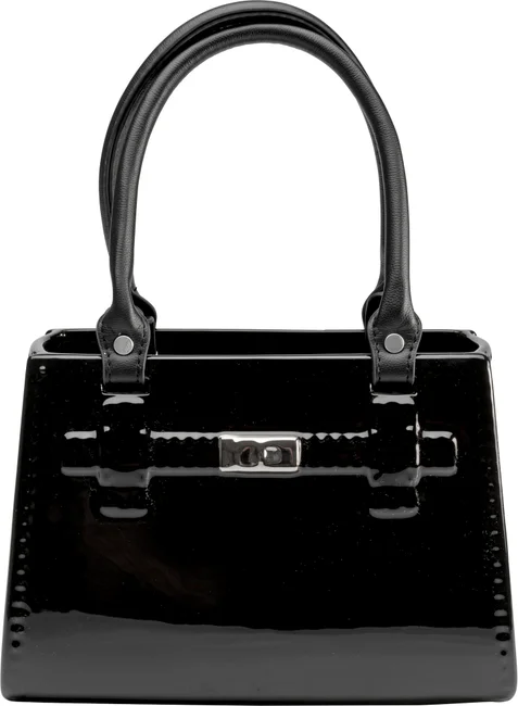 Vase Handtasche Schwarz 24 cm