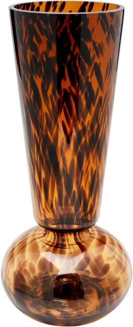 Vase Karamellglas 35 cm