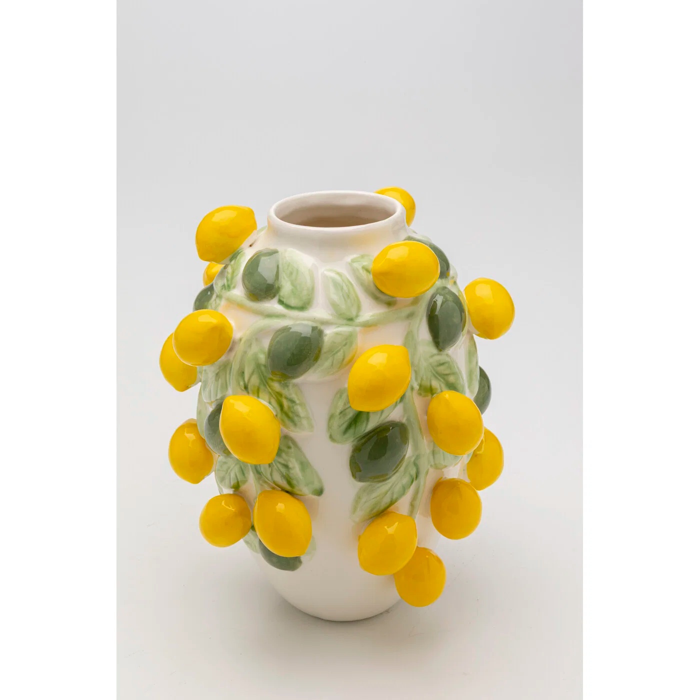 Vase Zitronenrelief 21 cm