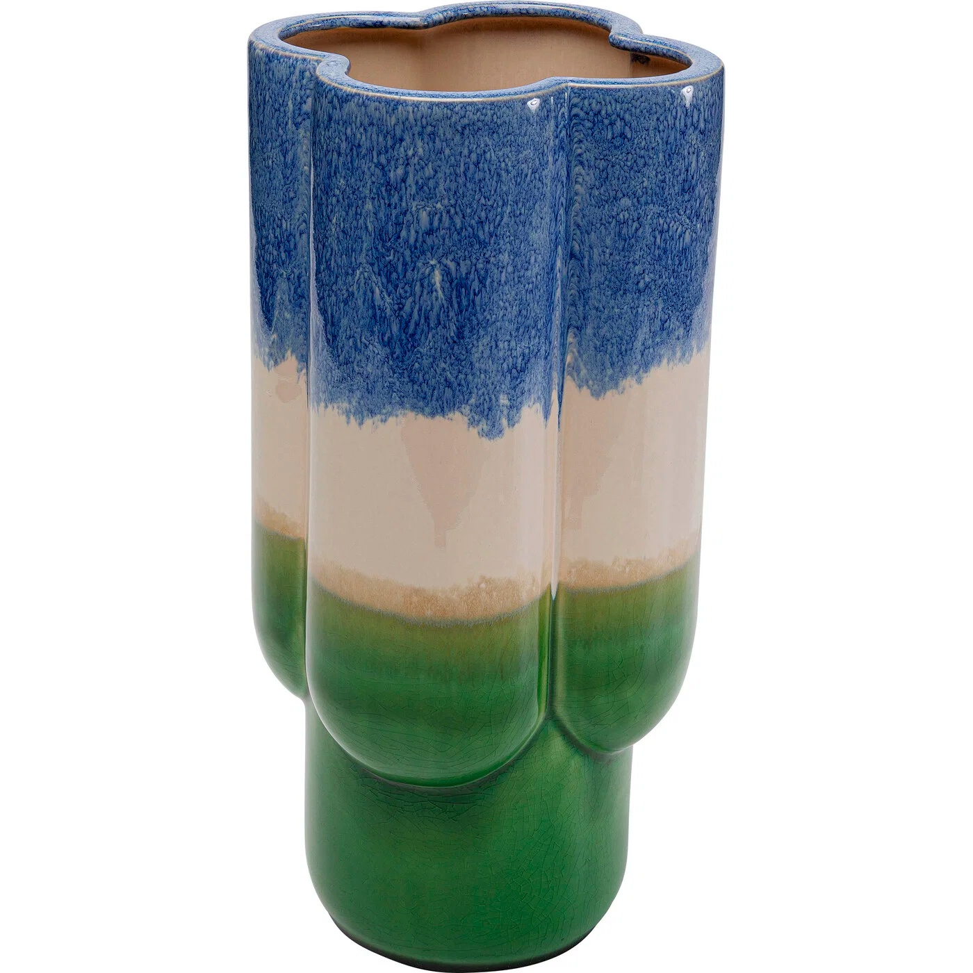 Vase Farbleuchtturm Tulpe 34 cm