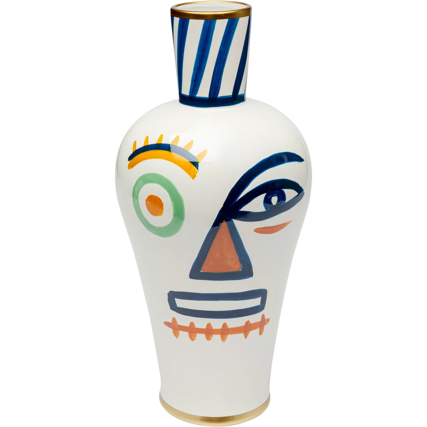 Vase Gesichtskunst 44 cm