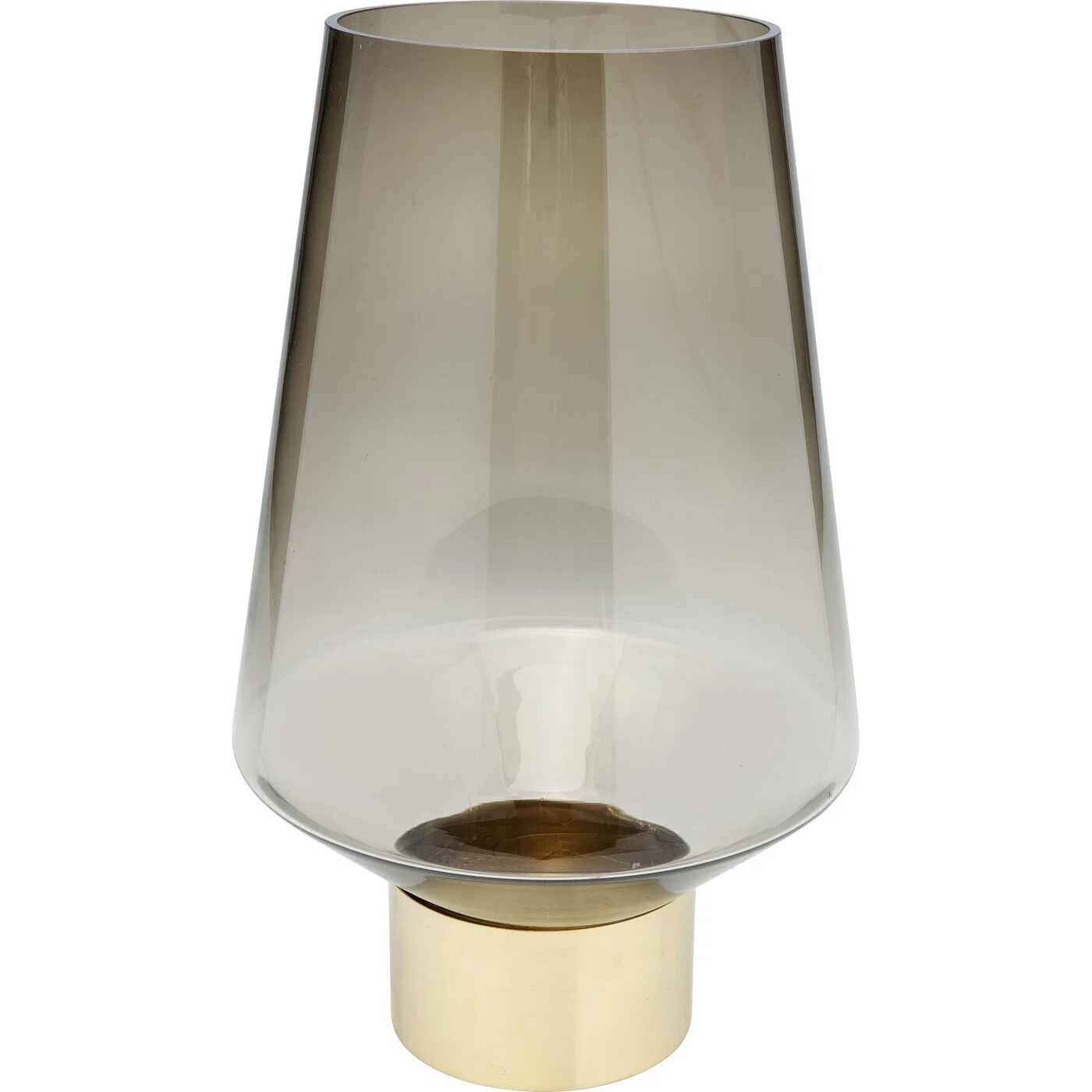 Vase Glasadel Braun 40 cm