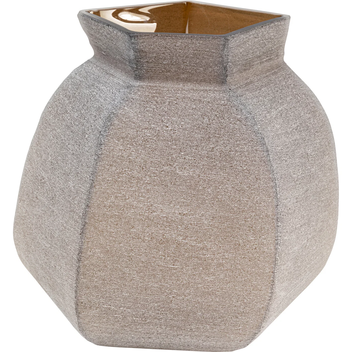 Vase Glasruhe Braun 27 cm