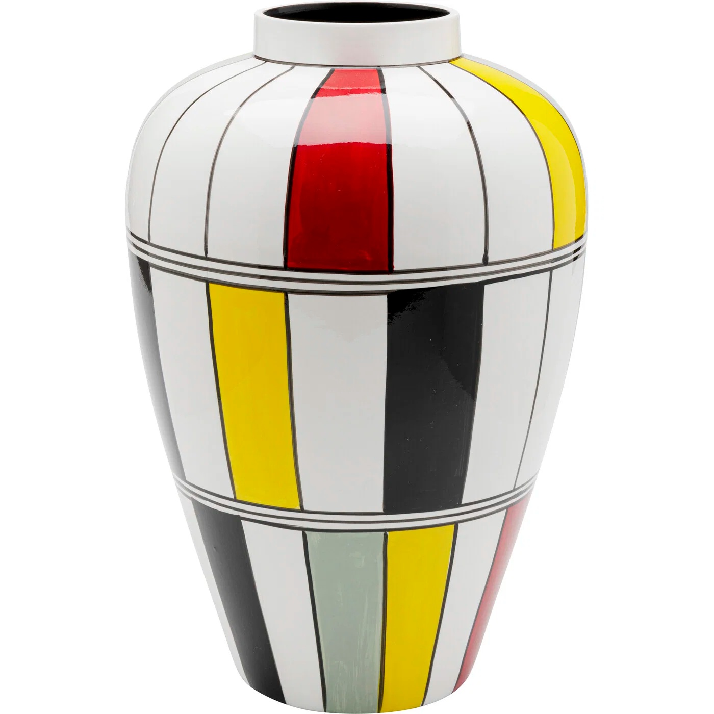 Vase Primärfarben 37 cm