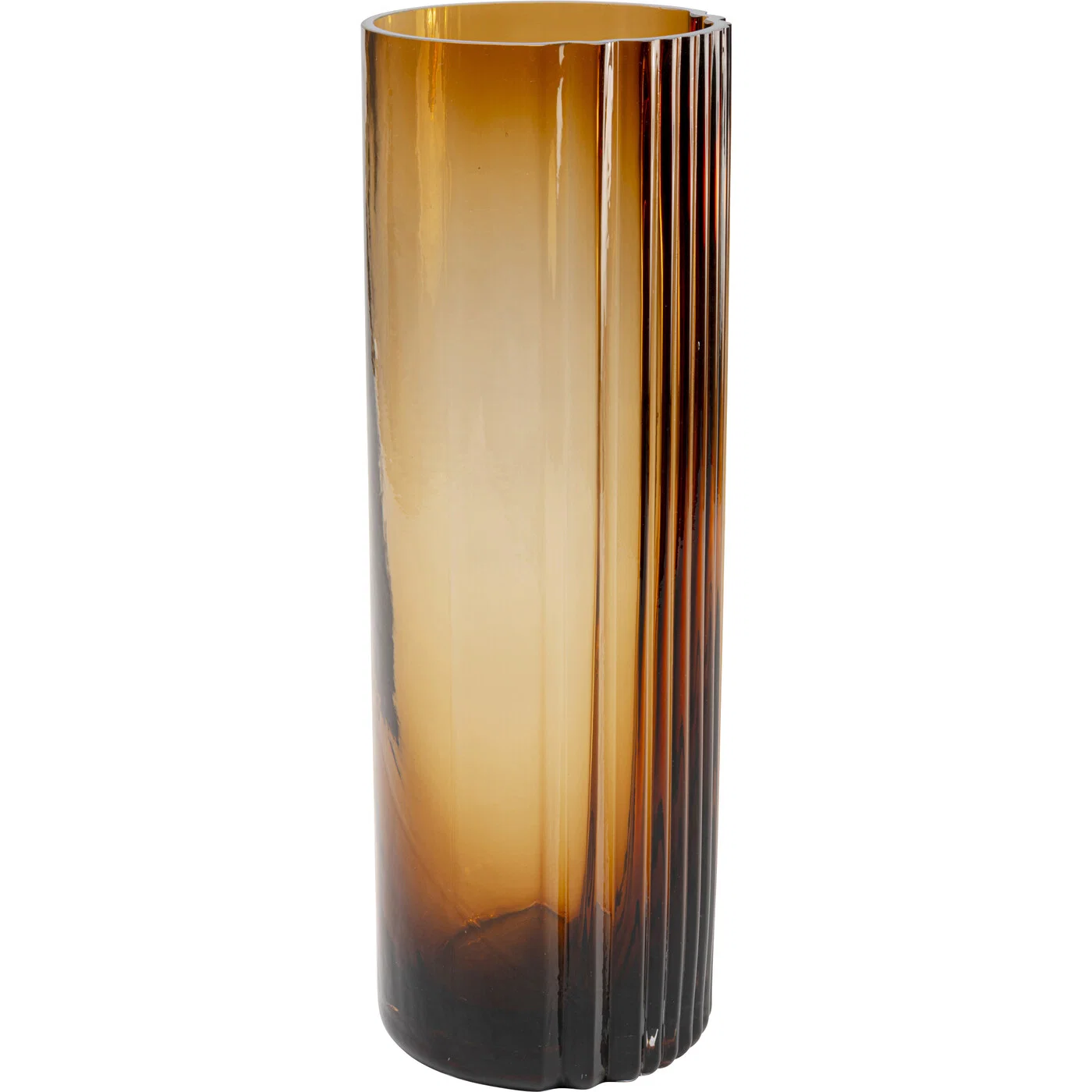 Vase Rillenglas 36 cm