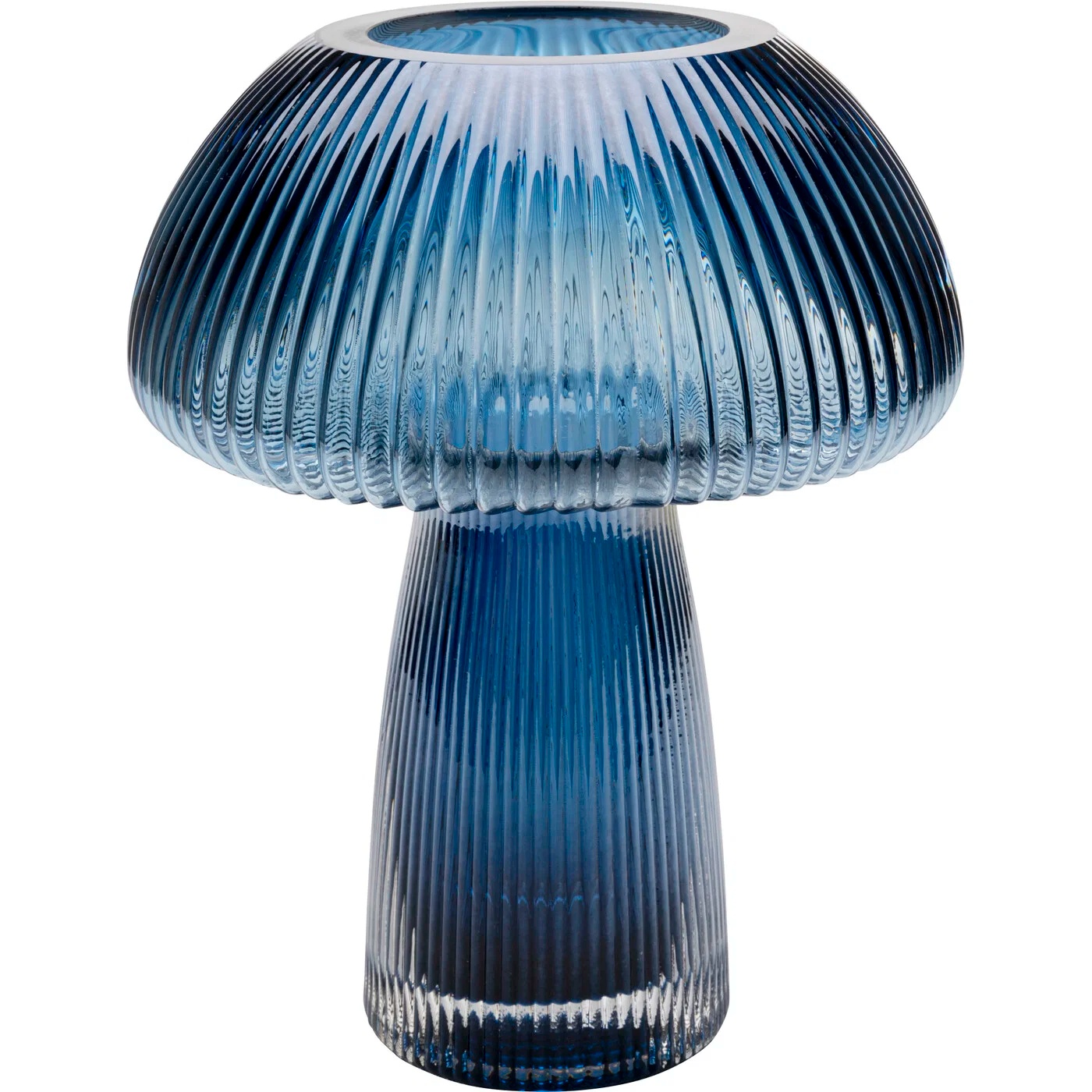 Vase Rillenschirm 24 cm