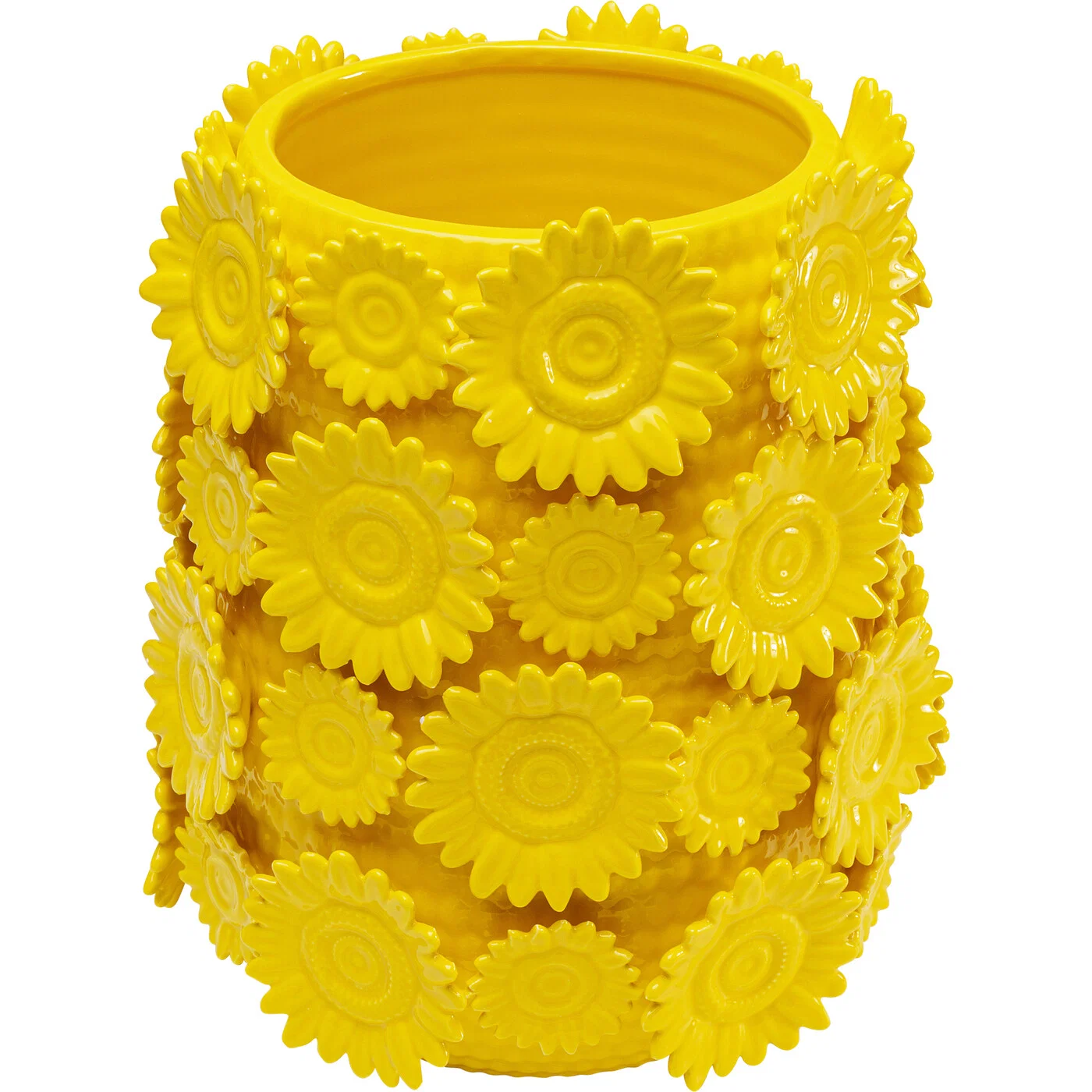 Vase Sonnenblüten Gelb 30 cm