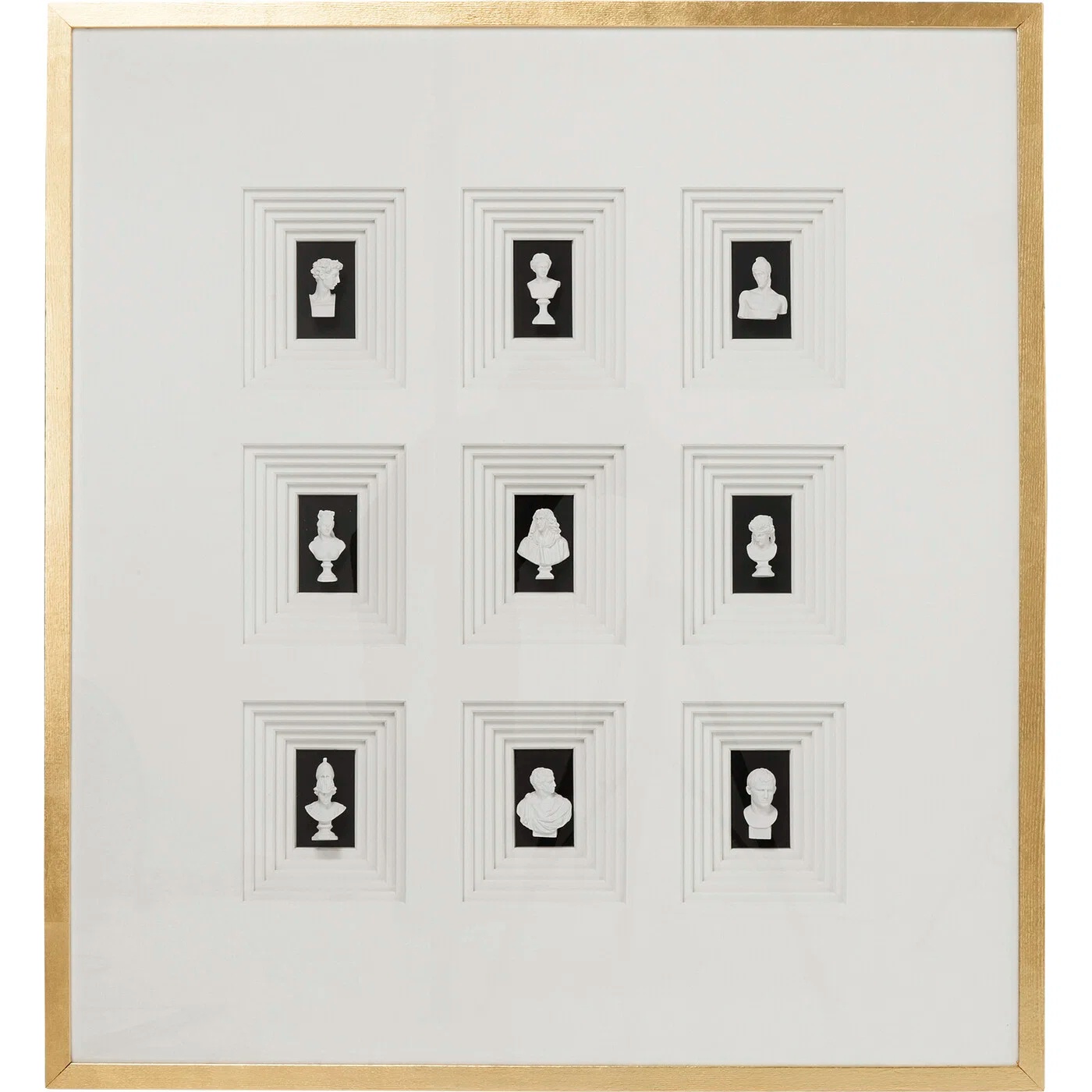 Wandbild Porträtcollage 100 × 110 cm
