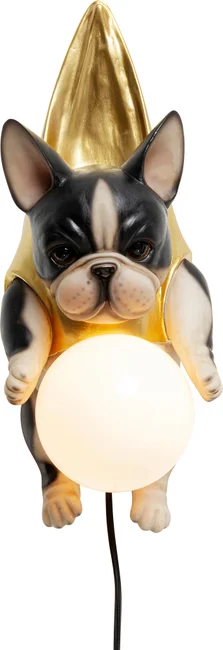 Wandleuchte Heldenhund 44 cm