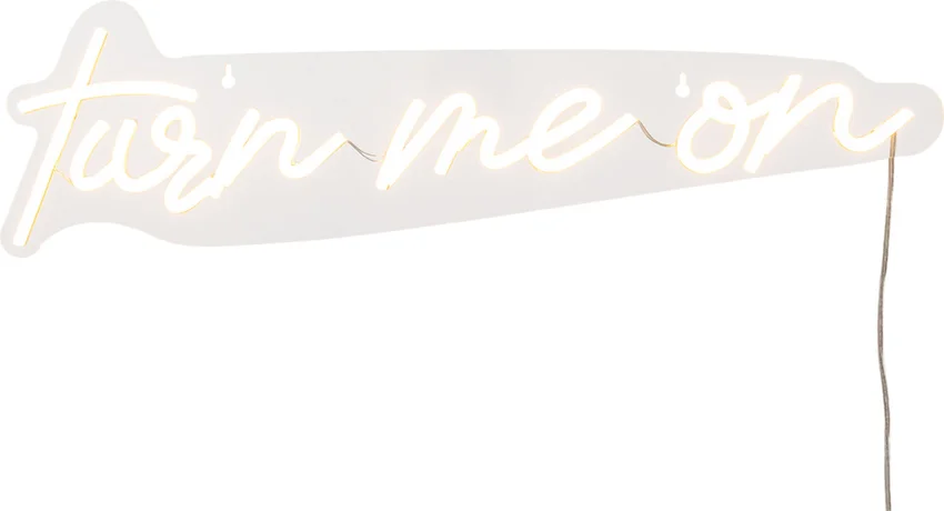 Wandleuchte Lichtschrift An 14 cm