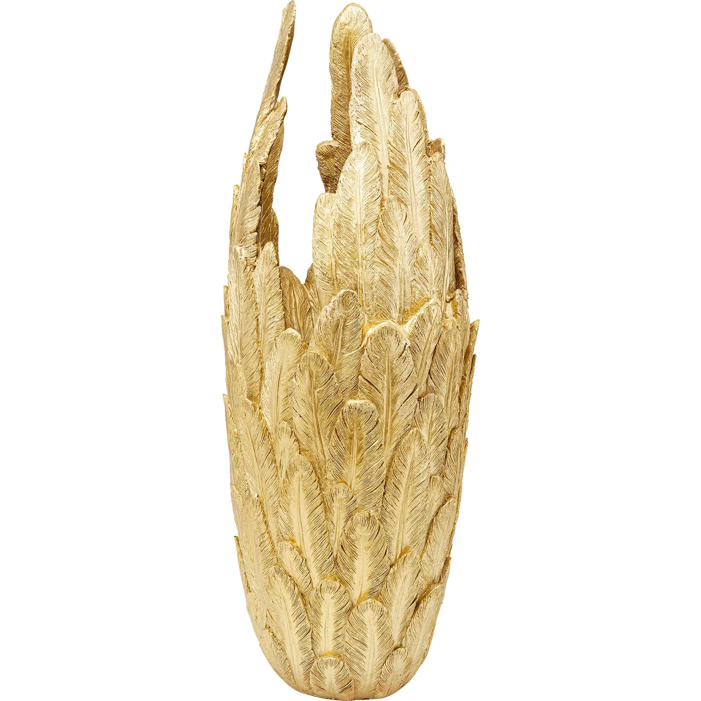 Wandobjekt Blatt Gold 91 cm