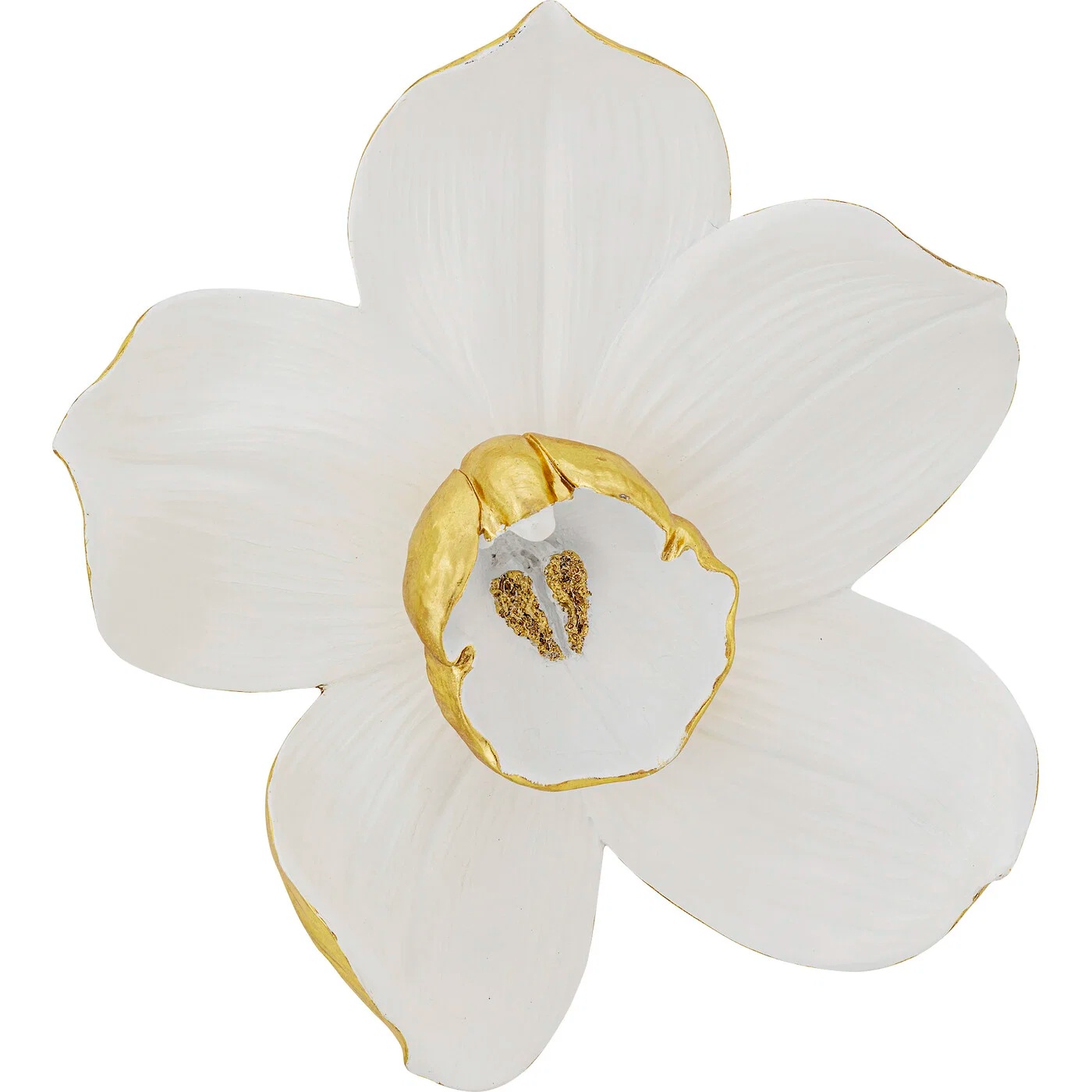 Wandobjekt Weiße Blüte