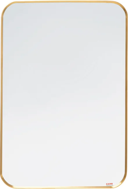 Wandspiegel Messinglinie 60 × 90 cm