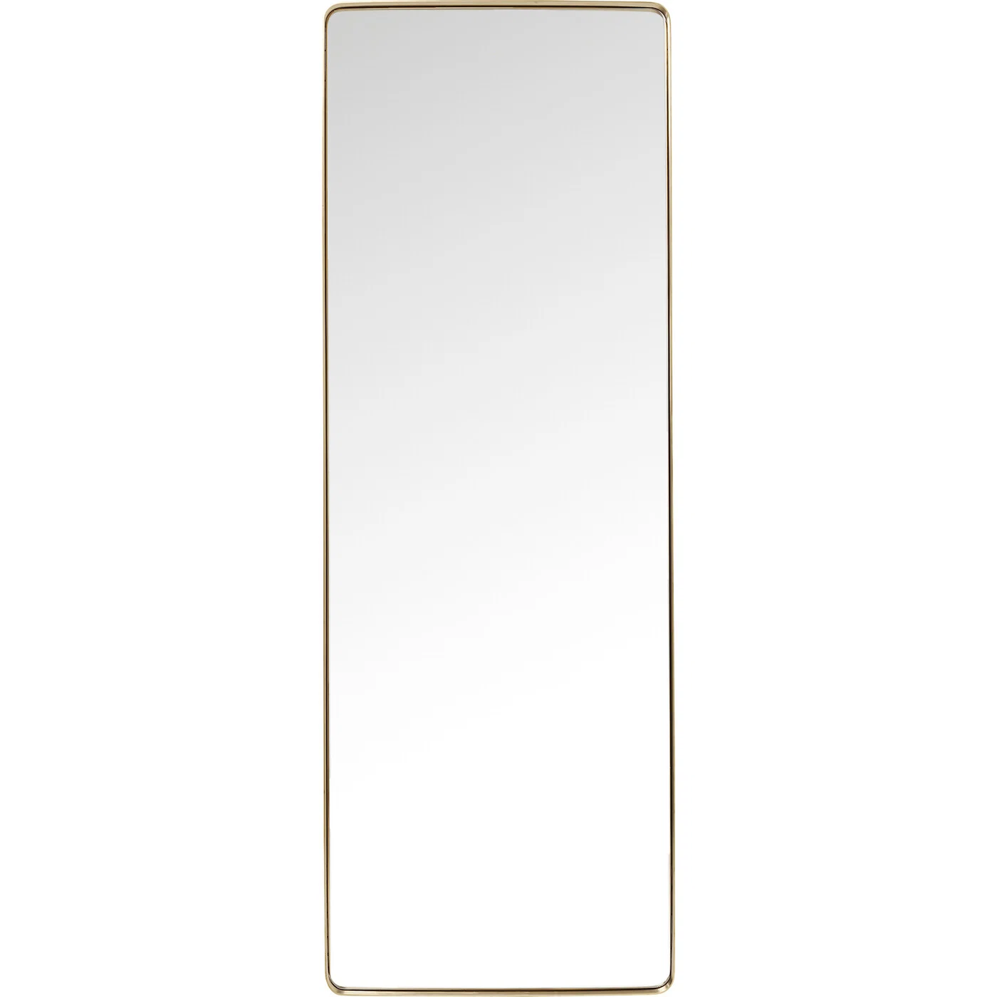 Wandspiegel Metallbogen Messing 70 × 200 cm
