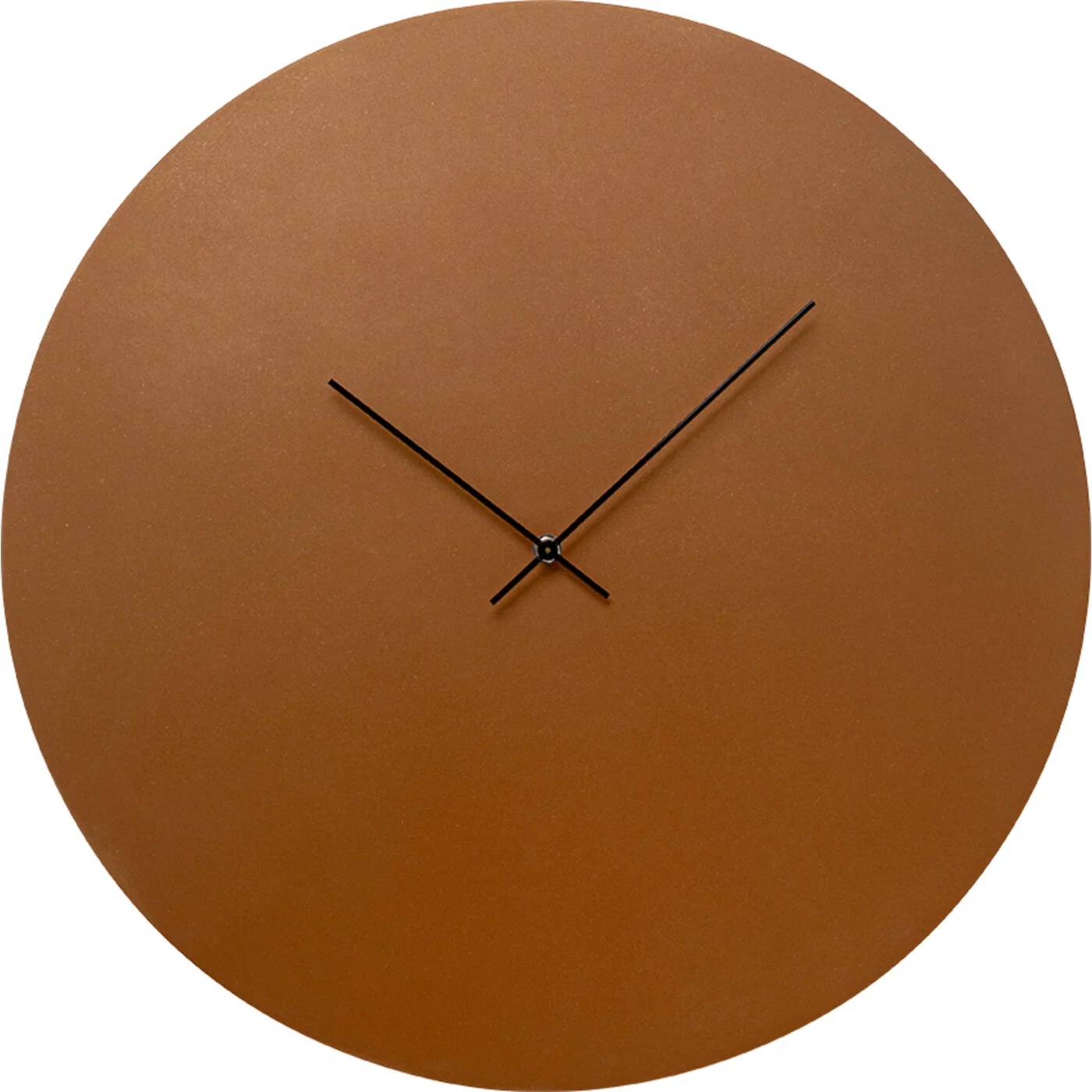 Wanduhr Puristisch Braun Ø 49 cm
