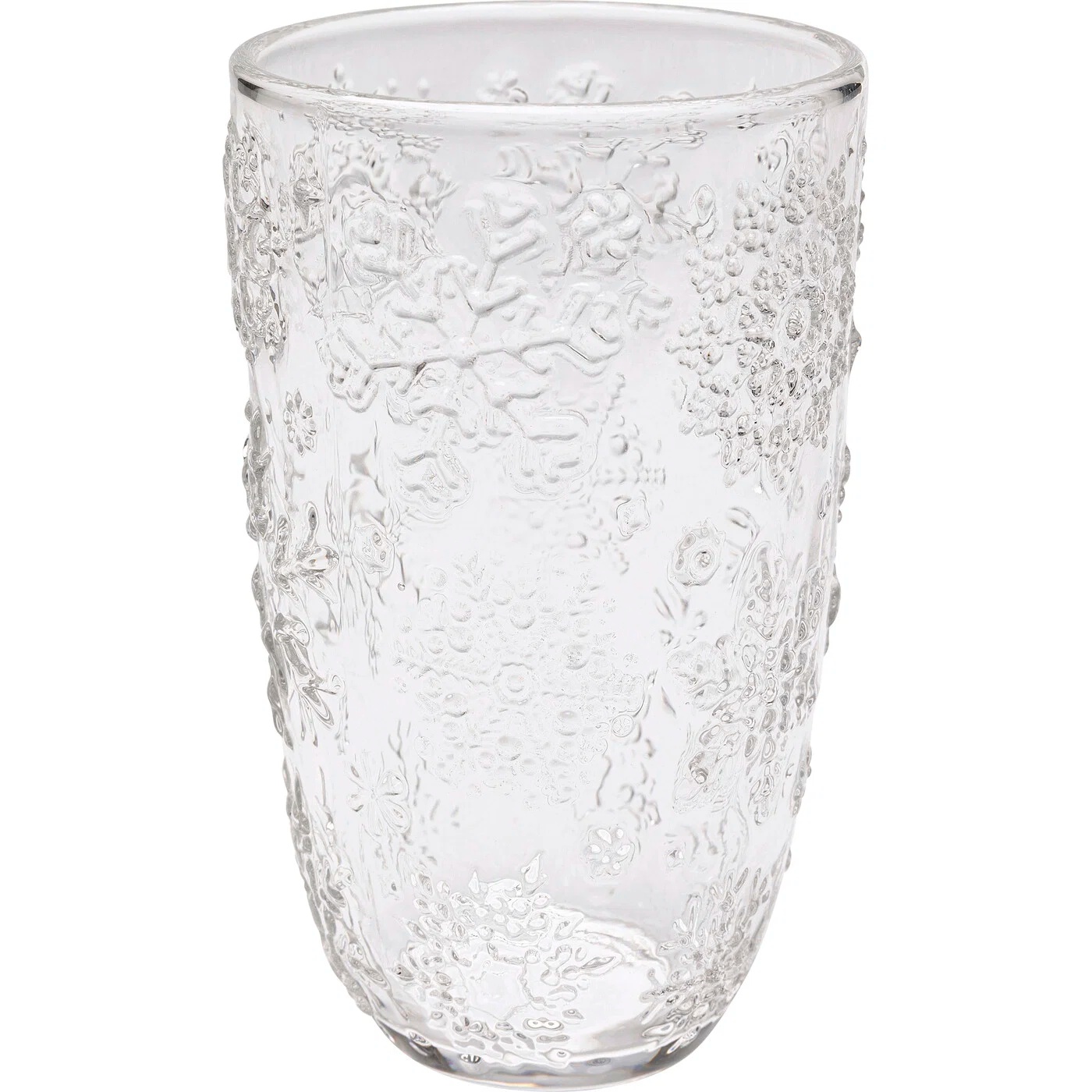 Wasserglas Blütenschliff Klar – 24er-Set