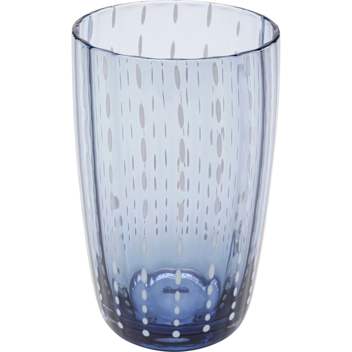 Wasserglas Längsschliff 13cm – 24er-Set