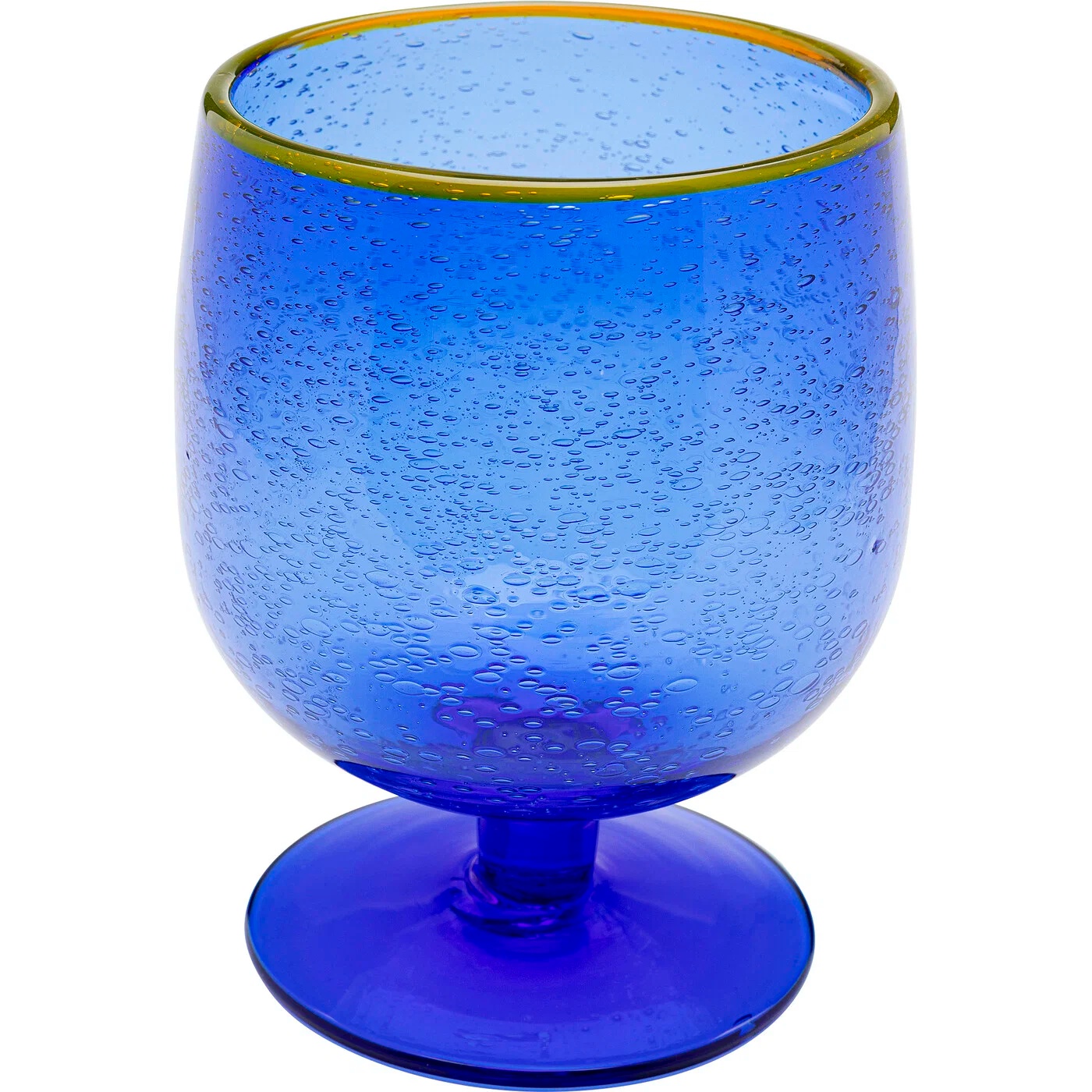 Weinglas Blasenglas Blau – 16er-Set
