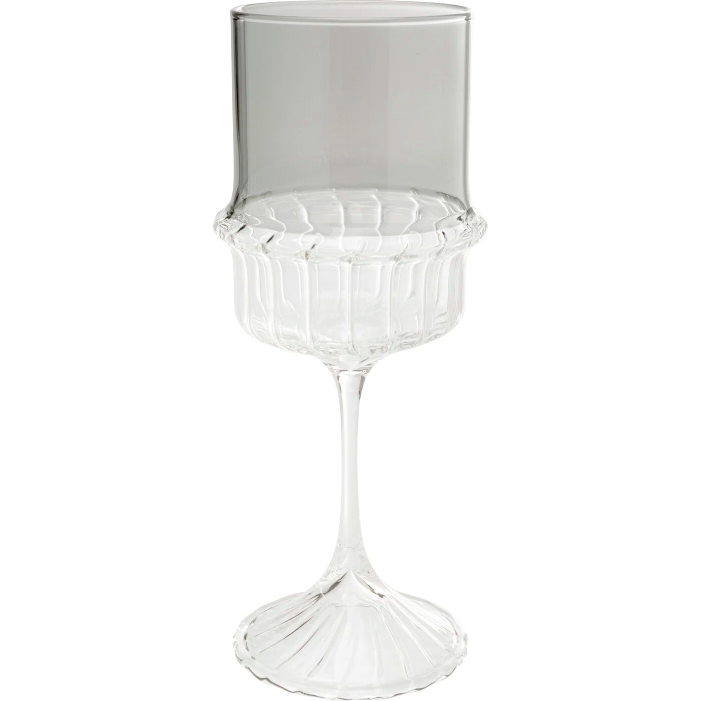 Weinglas Glasrelief 22cm – 16er-Set