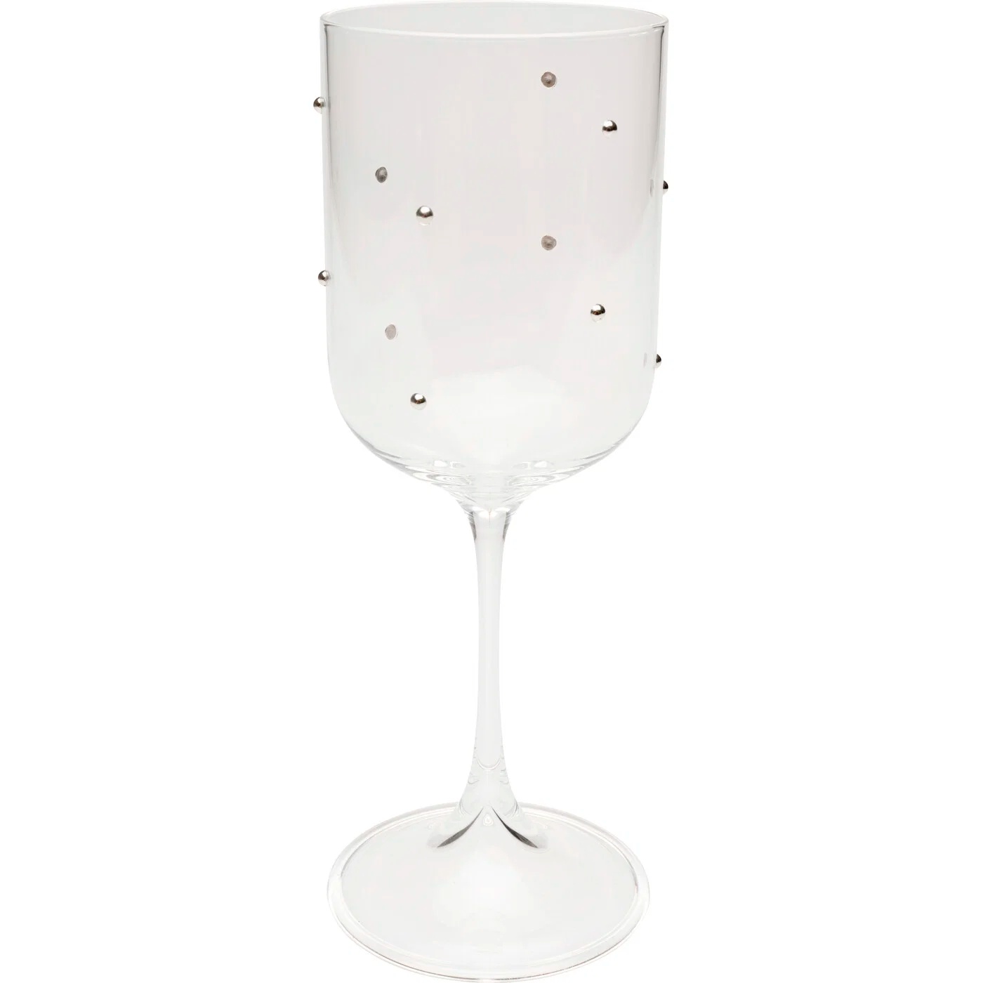 Weißweinglas Punktglanz Silber 22cm – 16er-Set