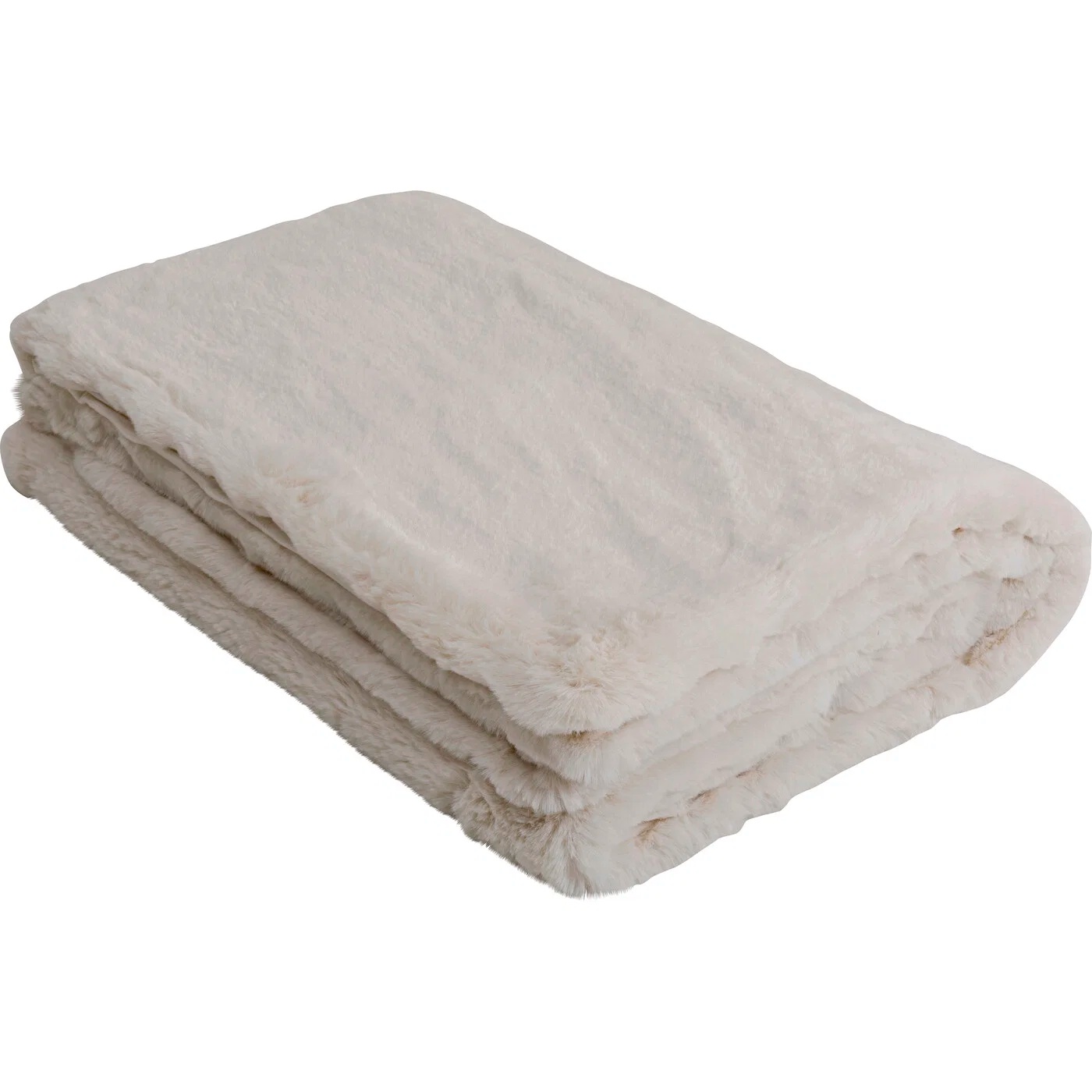 Wohndecke Kuschelflor Creme 150 × 200 cm